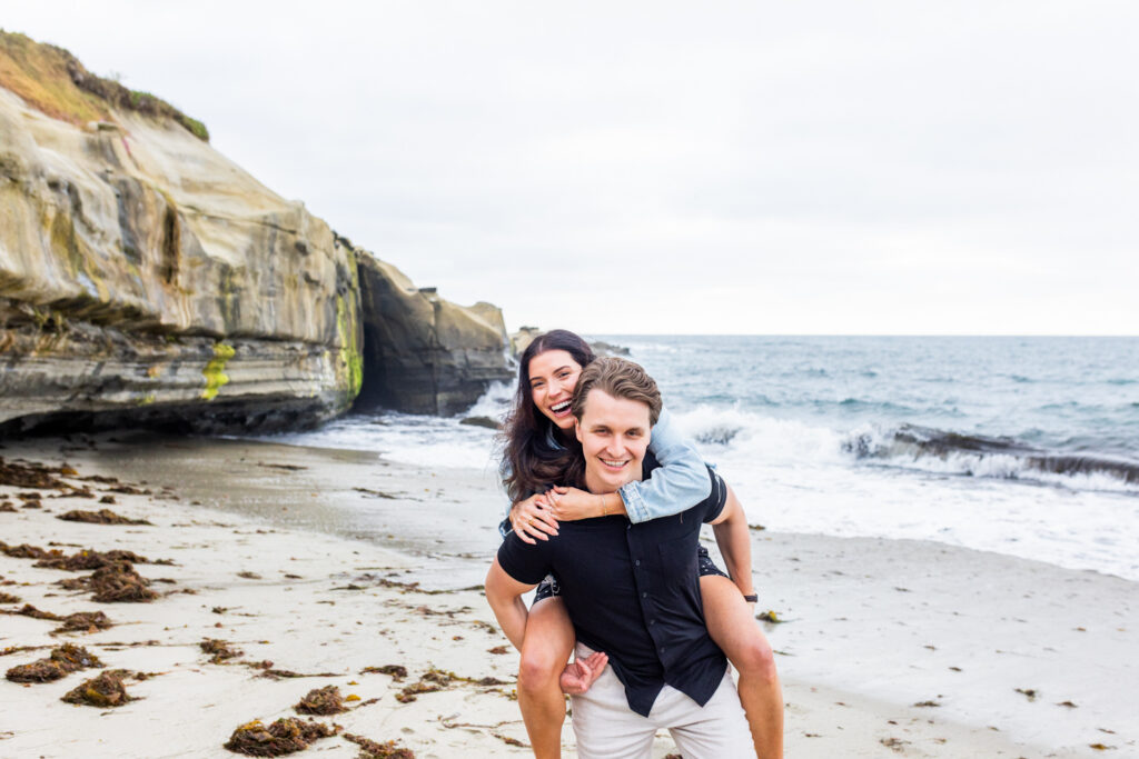 San Diego proposal photographer | Troy + Sara san diego beach photographer